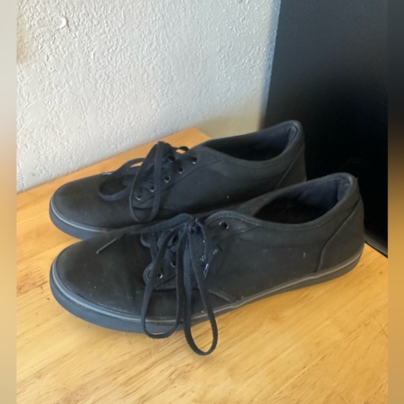 Women’s VANS Black Casual Lace-Up Shoes - Picture 2 of 5